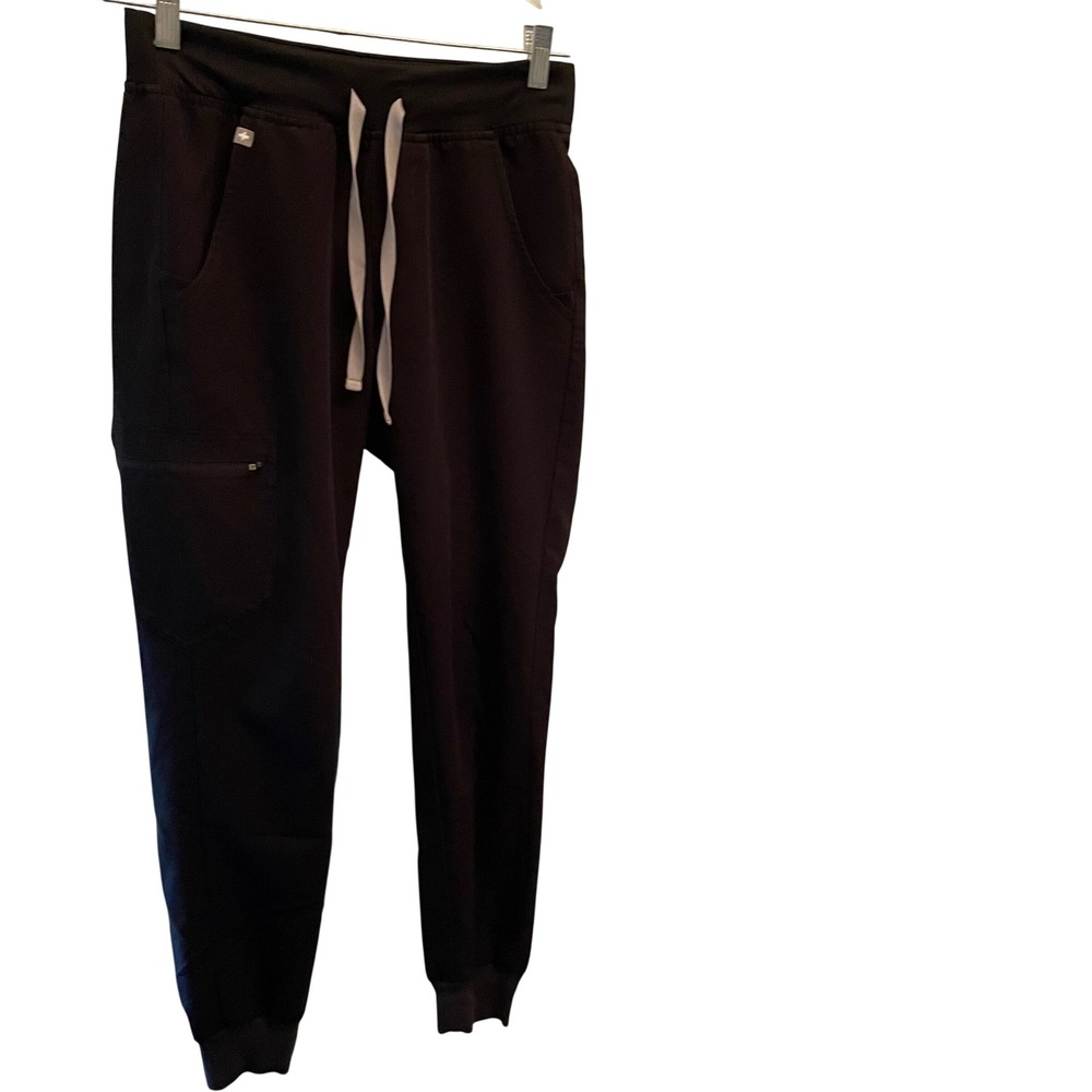 FIGS Zamora Jogger Scrub Pants Black Technical Collection XS W18SW2005